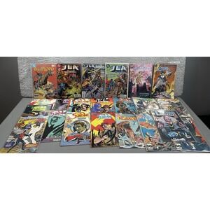 VINTAGE 80s 90s Comic Book Lot‎ 22 Books JLA Sable Guardians Fury Legion